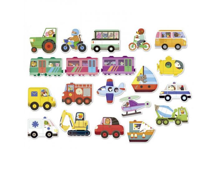 VILAC Magnets transports - D�s 2 ans (2)