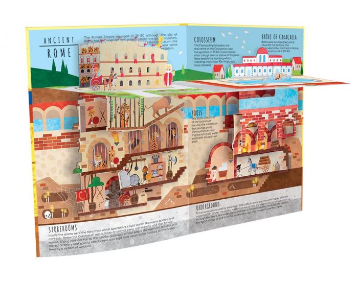 SASSI JUNIOR Pop-up Dessus-Dessous - L'Histoire des Civilisations Anciennes - D�s 6 Ans (1)