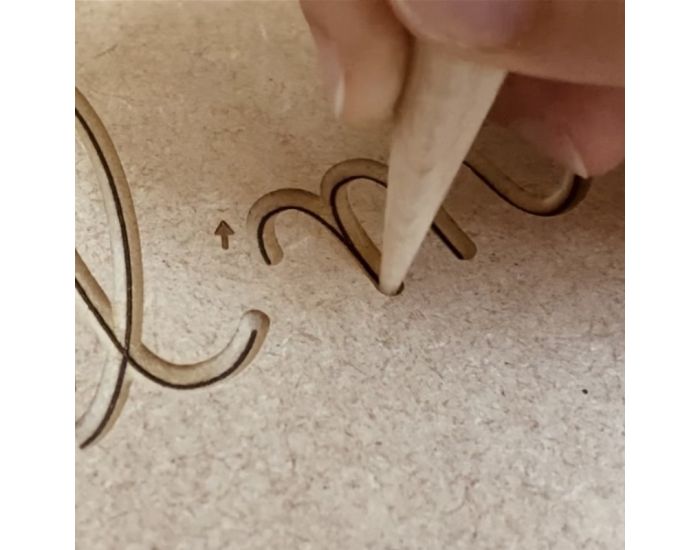 MAZAFRAN Tablette �criture Montessori Fran�ais - D�s 3 ans (2)