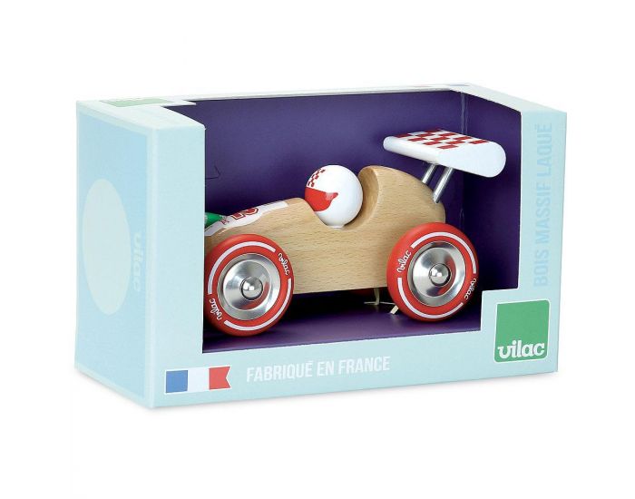 VILAC Voiture de course naturel - D�s 12 mois (1)