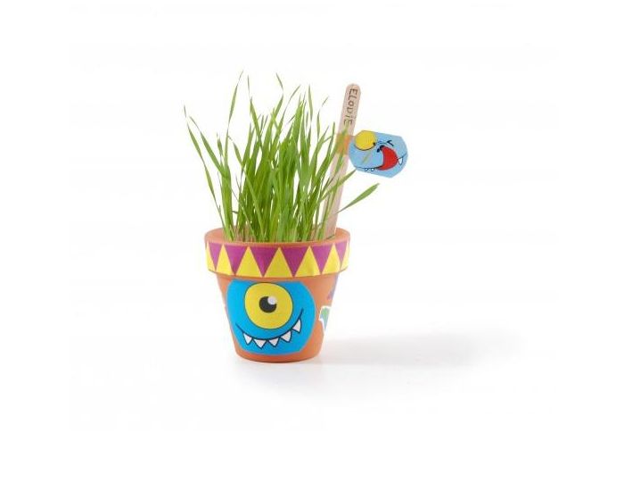 RADIS ET CAPUCINE Coffret DIY - Je Fabrique mes Pots Monstres - D�s 4 ans (2)