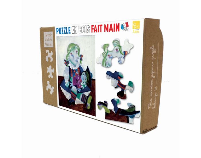 MICHELE WILSON Puzzle Maya  la Poupe de Picasso - 12 Pices - Ds 3 ans  (1)