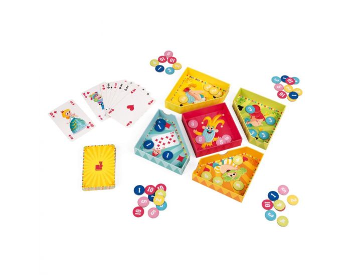 JANOD Jeu du Nain Jaune Carrousel - Ds 6ans (1)