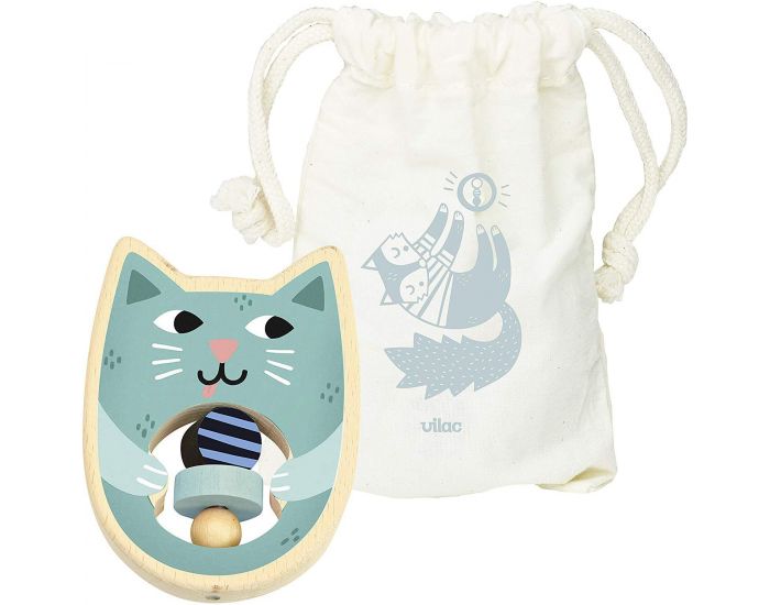 VILAC Hochet Cat Michelle Carlslund - D�s 12 mois (1)