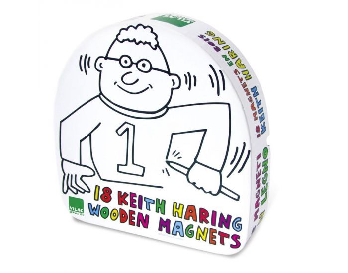 VILAC Magnets Keith Haring - Ds 2 ans (1)