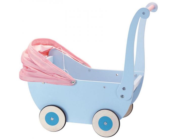 PETITCOLLIN Landau en Bois Pour Poup�e - D�s 3 ans (1)