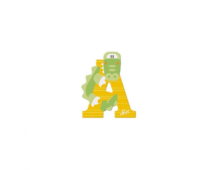 SEVI Lettre A - Alligator (1)