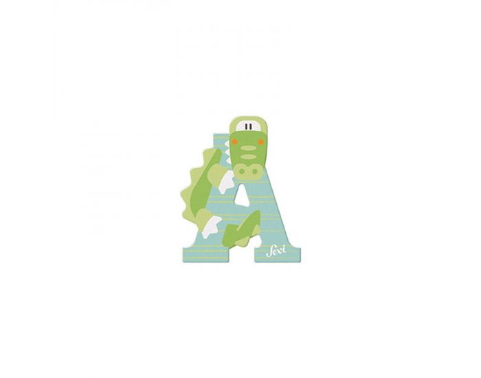 SEVI Lettre A - Alligator (3)