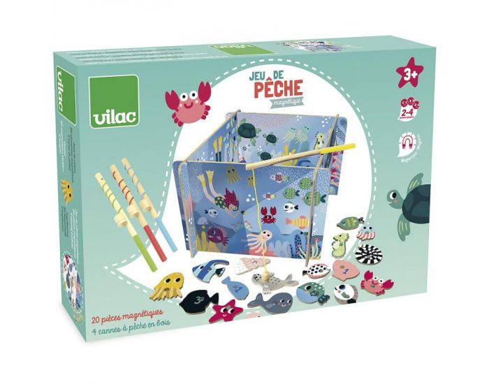 VILAC P�che � la ligne magn�tique M. Carlslund - D�s 3 ans (2)