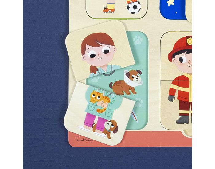 GOULA Puzzle M�tiers - D�s 2 ans  (3)