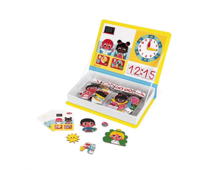 JANOD Magn�ti'book J'Apprends l'Heure - D�s 3 ans (1)