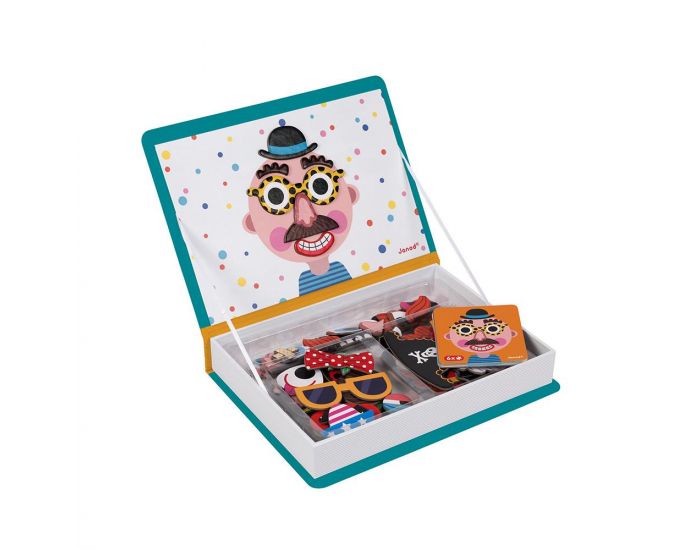 JANOD Magn�ti'book Crazy Faces - D�s 3 ans (2)