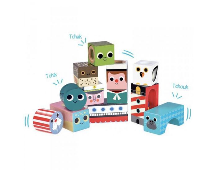 VILAC Cubes Sonores de la Mer - D�s 12 mois (3)