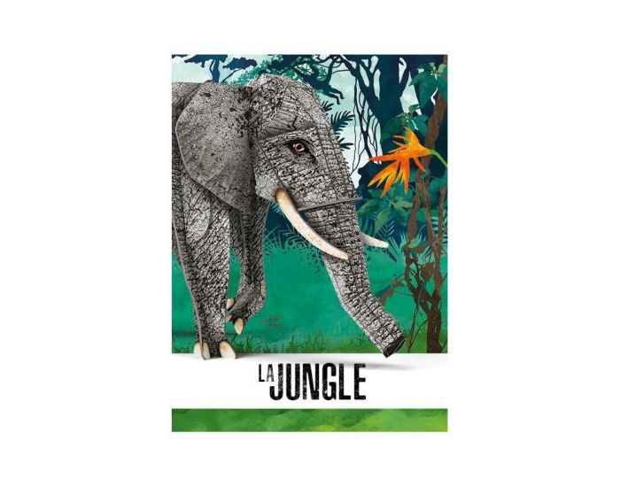SASSI JUNIOR La Jungle - L'lphant 3D - Ds 6 ans (1)
