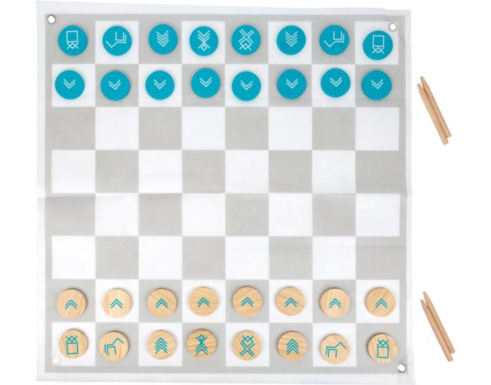 SMALL FOOT COMPANY Jeu de dames et �checs - D�s 4 ans (1)