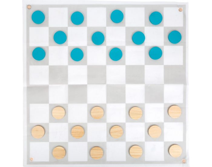 SMALL FOOT COMPANY Jeu de dames et �checs - D�s 4 ans (2)