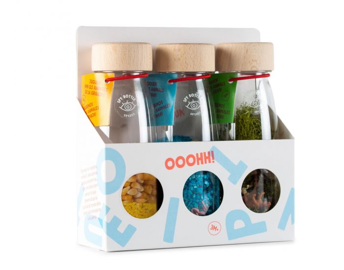 PETIT BOUM 3 Bouteilles Sensorielles - Nature - D�s 3 mois (1)
