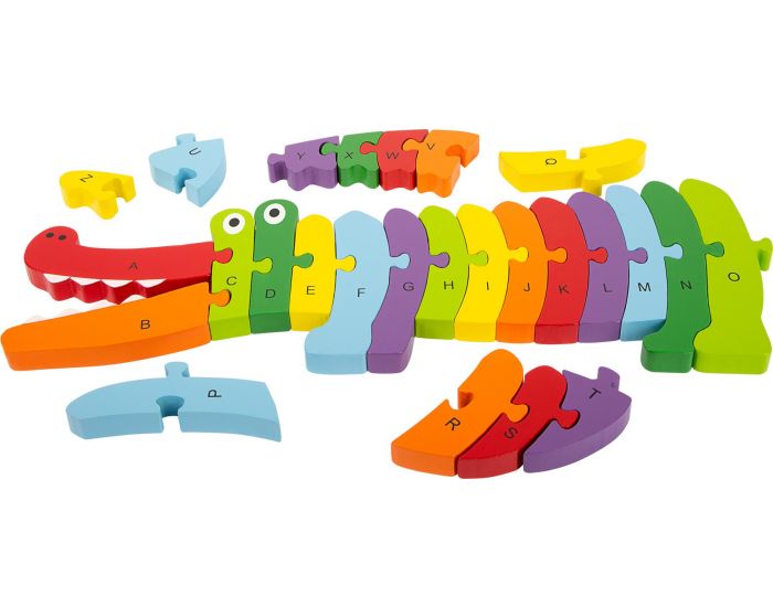 SMALL FOOT COMPANY Puzzle ABC Crocodile - Dès 3 ans (1)