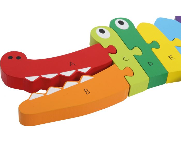 SMALL FOOT COMPANY Puzzle ABC Crocodile - Dès 3 ans (2)