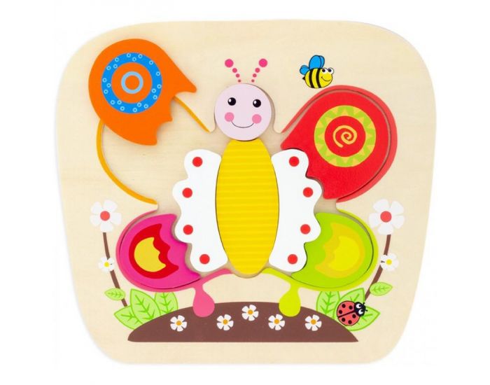 ULYSSE Puzzle Papillon - D�s 12 mois (1)