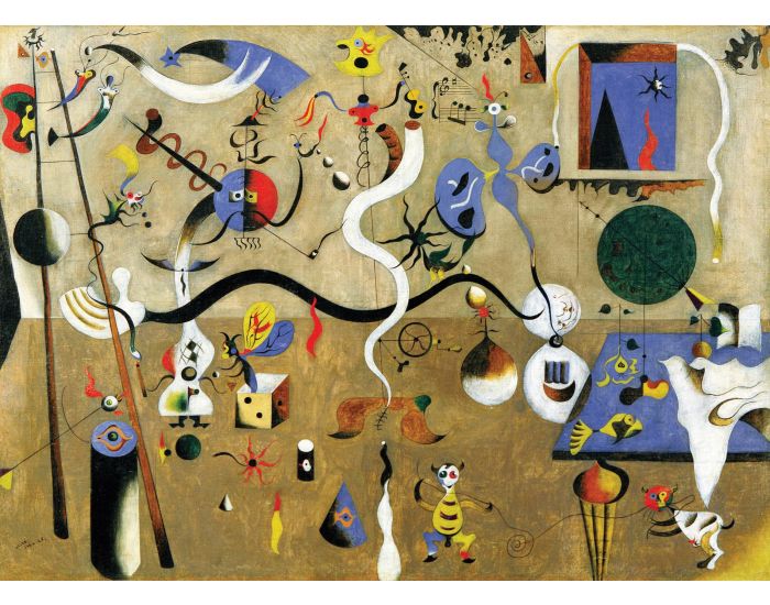 MICHELE WILSON Puzzle Le Carnaval d'Arlequin de Miro - 50 Pi�ces - D�s 6 ans  (1)