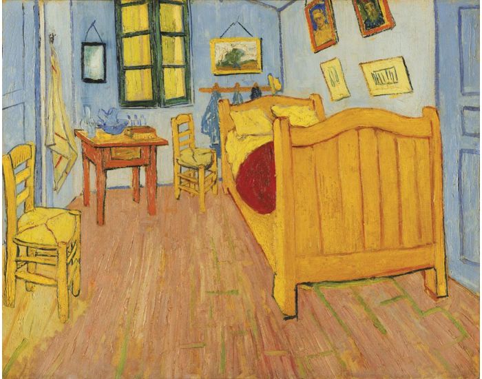MICHELE WILSON Puzzle La Chambre  Arles de Van Gogh - 24 Pices - Ds 4 ans  (1)