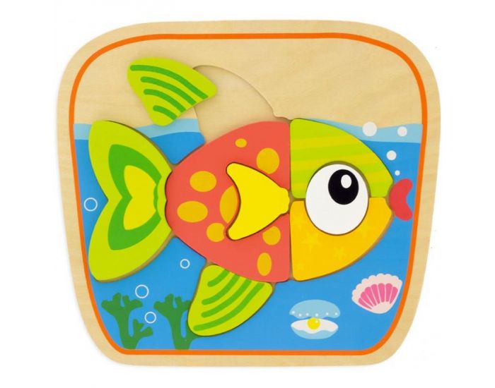 ULYSSE Puzzle Poisson - D�s 12 mois (1)