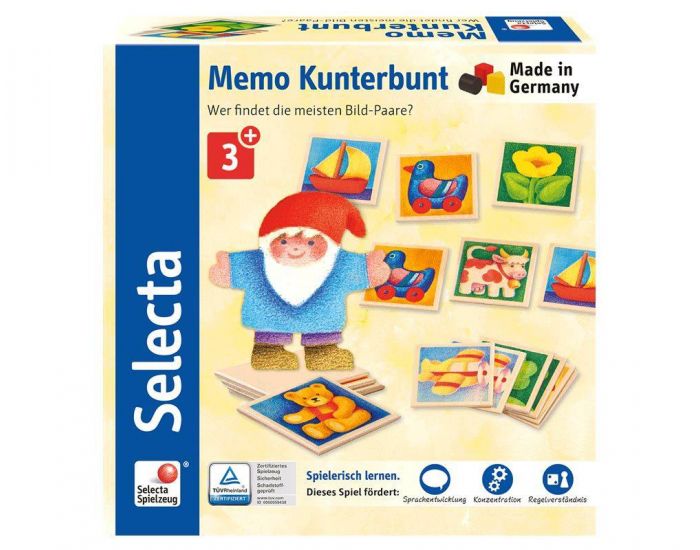 SELECTA SPIELZEUG M�mo Multicolor� - D�s 3 ans (3)