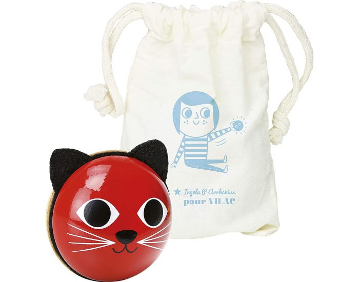 VILAC Hochet Maracas - Chat (1)