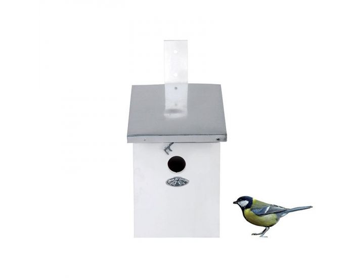 ESSCHERT DESIGN Nichoir m�sange charbonni�re - blanc - D�s 3 ans (1)