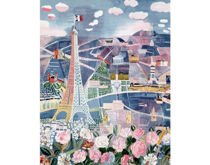 MICHELE WILSON Puzzle Paris au Printemps de Dufy - 24 Pièces - Dès 4 ans  (1)