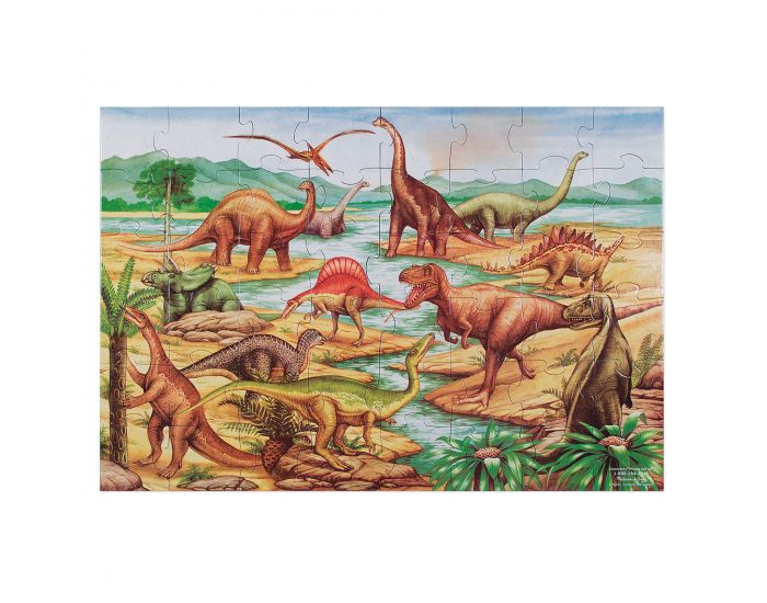 MELISSA & DOUG Puzzle Gant Dinosaures - Ds 3 ans (1)
