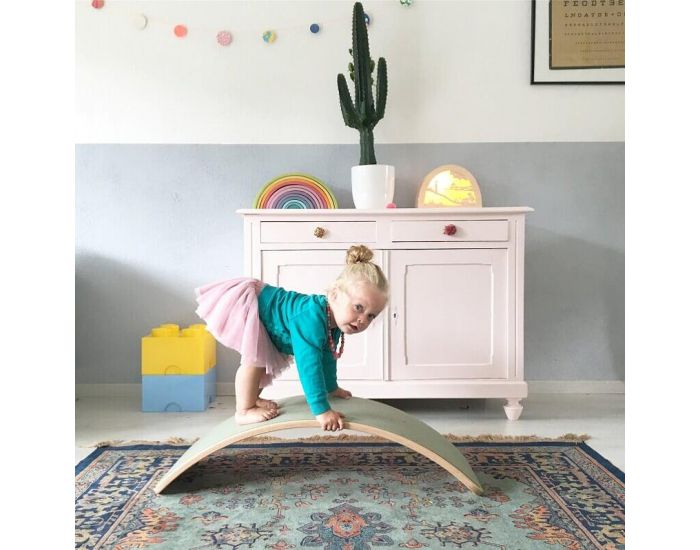 WOBBEL Planche d'Equilibre Wobbel - Original - Rose - D�s 18 mois  (3)