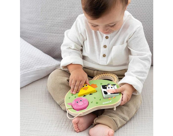 GOULA Mon Premier Puzzle Ferme - D�s 12 mois  (1)