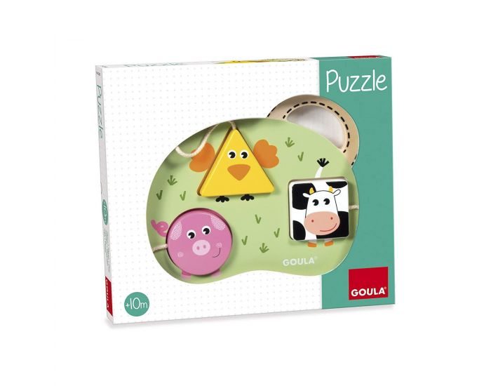 GOULA Mon Premier Puzzle Ferme - D�s 12 mois  (2)