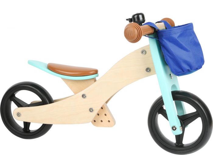 SMALL FOOT COMPANY Draisienne Tricycle 2 en 1 Turquoise - Ds 12 mois (2)