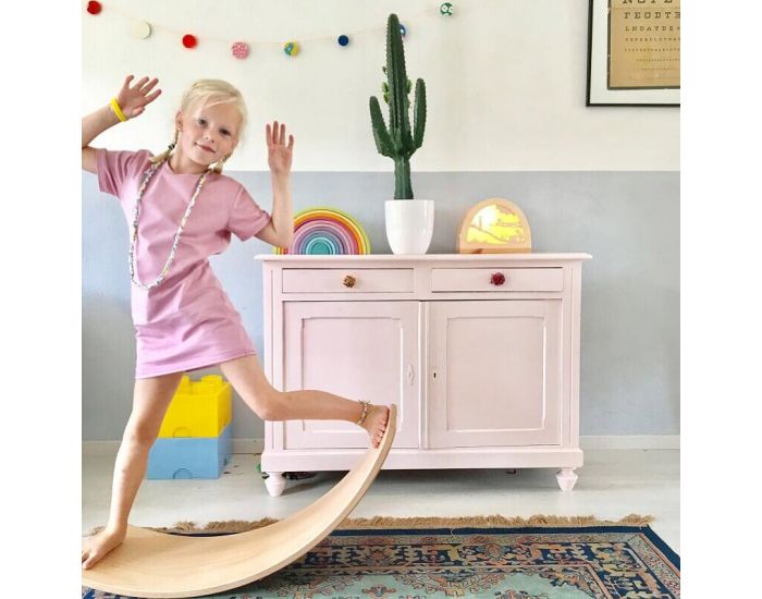 WOBBEL Planche d'Equilibre - Original - Framboise - D�s 18 mois  (3)