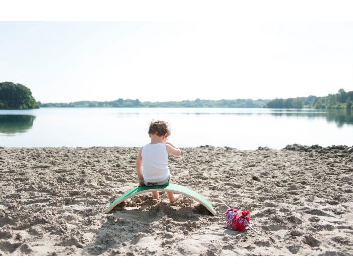 WOBBEL Planche d'Equilibre - Original - Feuillage Vert - D�s 18 mois  (3)