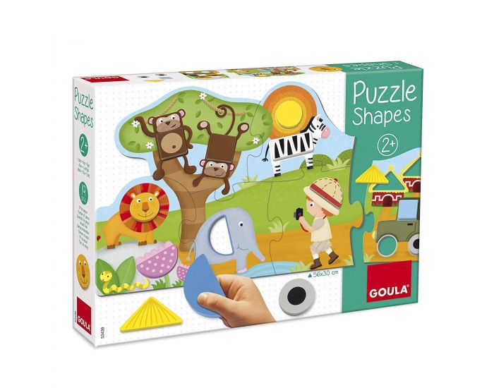 GOULA Puzzle Shapes Safari - D�s 2 ans  (1)