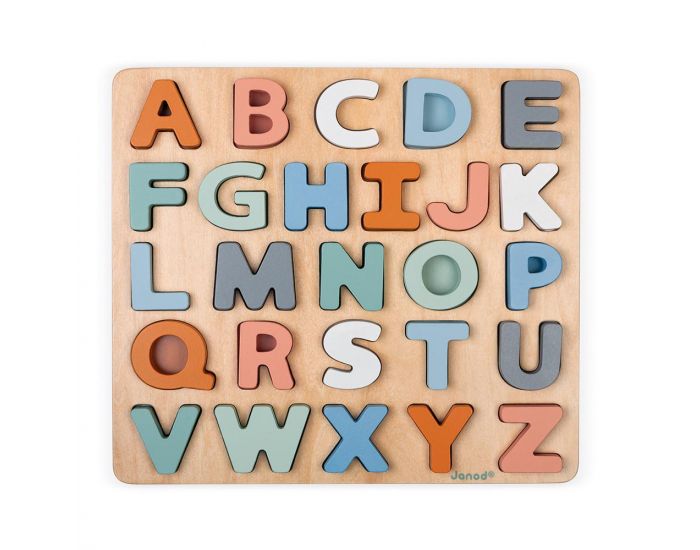 JANOD Puzzle Alphabet Sweet Cocoon - D�s 2 ans (1)