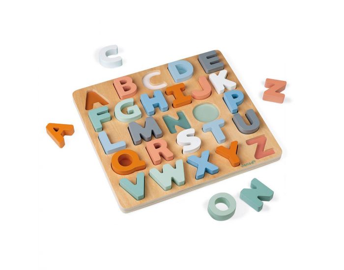 JANOD Puzzle Alphabet Sweet Cocoon - Ds 2 ans (2)