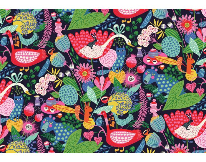 MICHELE WILSON Puzzle Tea Party - 100 Pi�ces - D�s 8 ans  (1)