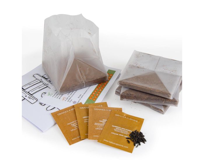 RADIS ET CAPUCINE Coffret Mini Potager - Ds 4 ans (2)