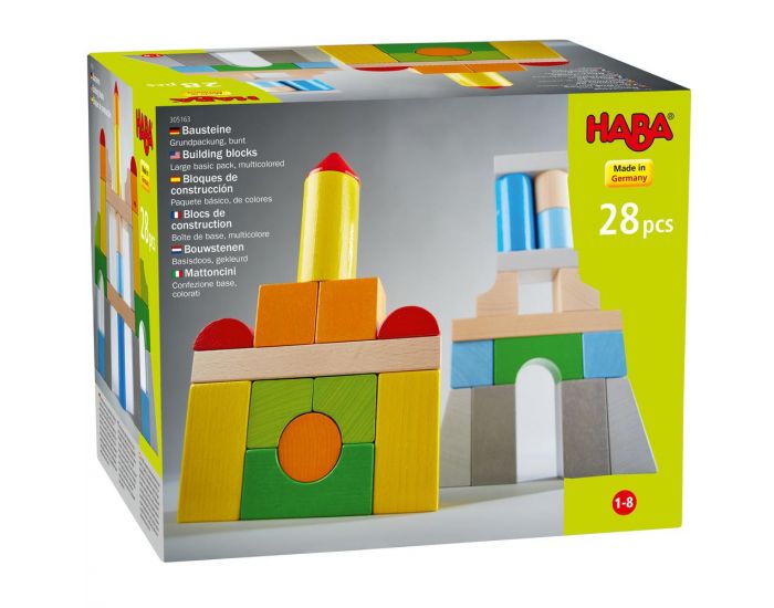 HABA Blocs de Construction Multicolore - Ds 1 an (3)