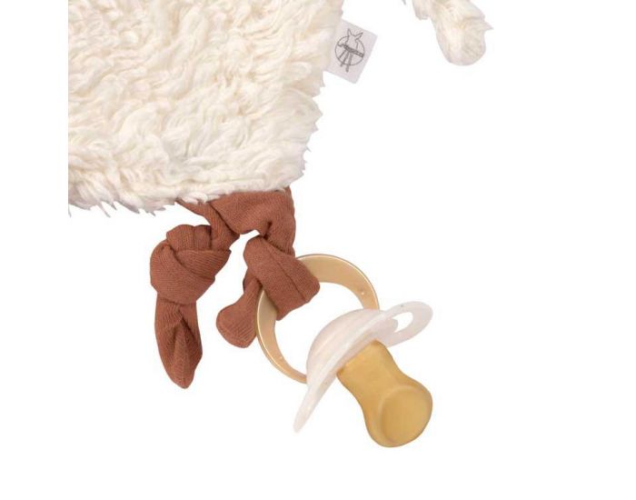 LASSIG Doudou Plat en Coton bio Mouton (2)