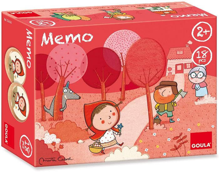 GOULA Memo Chaperon Rouge - D�s 2 ans  (2)