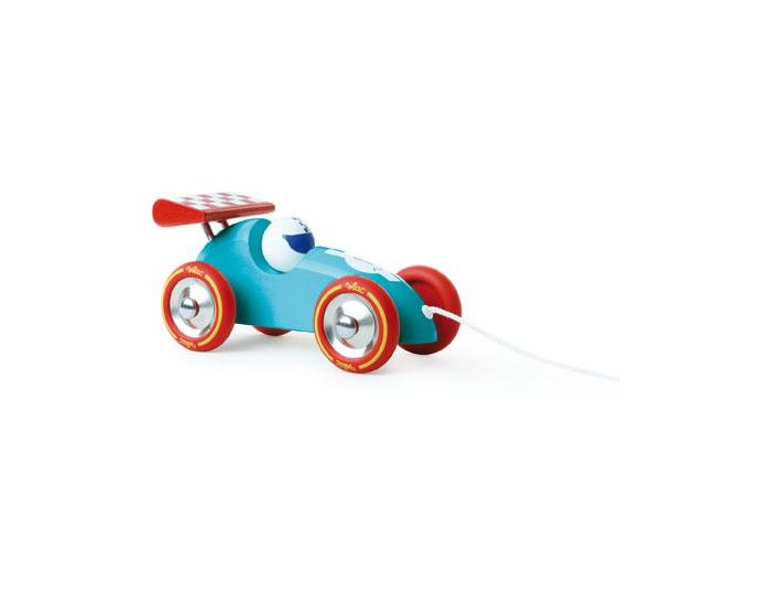 VILAC Voiture de course en bois verte et rouge Fabrication fran�aise - Vilac (1)