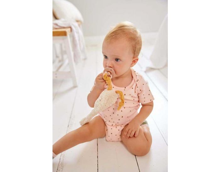 LASSIG Doudou Plat en Coton Bio Oie (3)