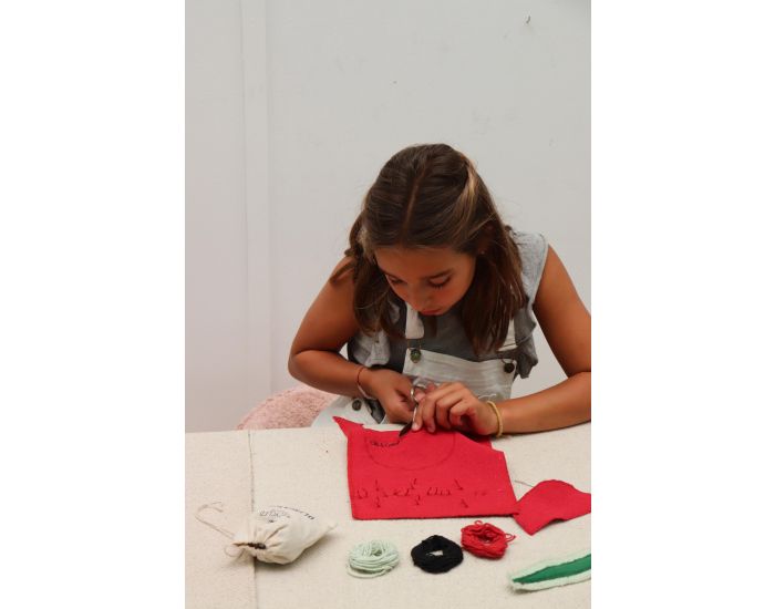 OLI & CAROL Kit de Couture Do It Yourself Wally La Pastèque - Dès 6 ans  (5)