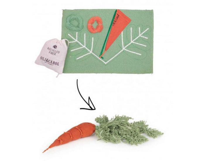 OLI & CAROL Kit de Couture Do It Yourself Cathy La Carotte - D�s 6 ans  (9)